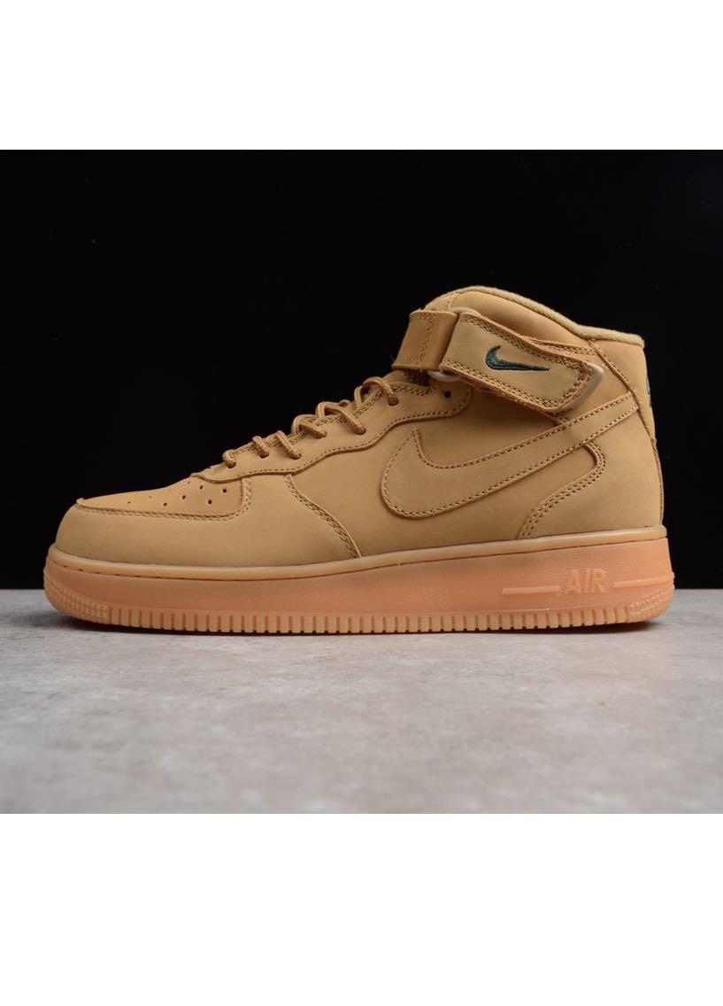 low top wheat air force ones