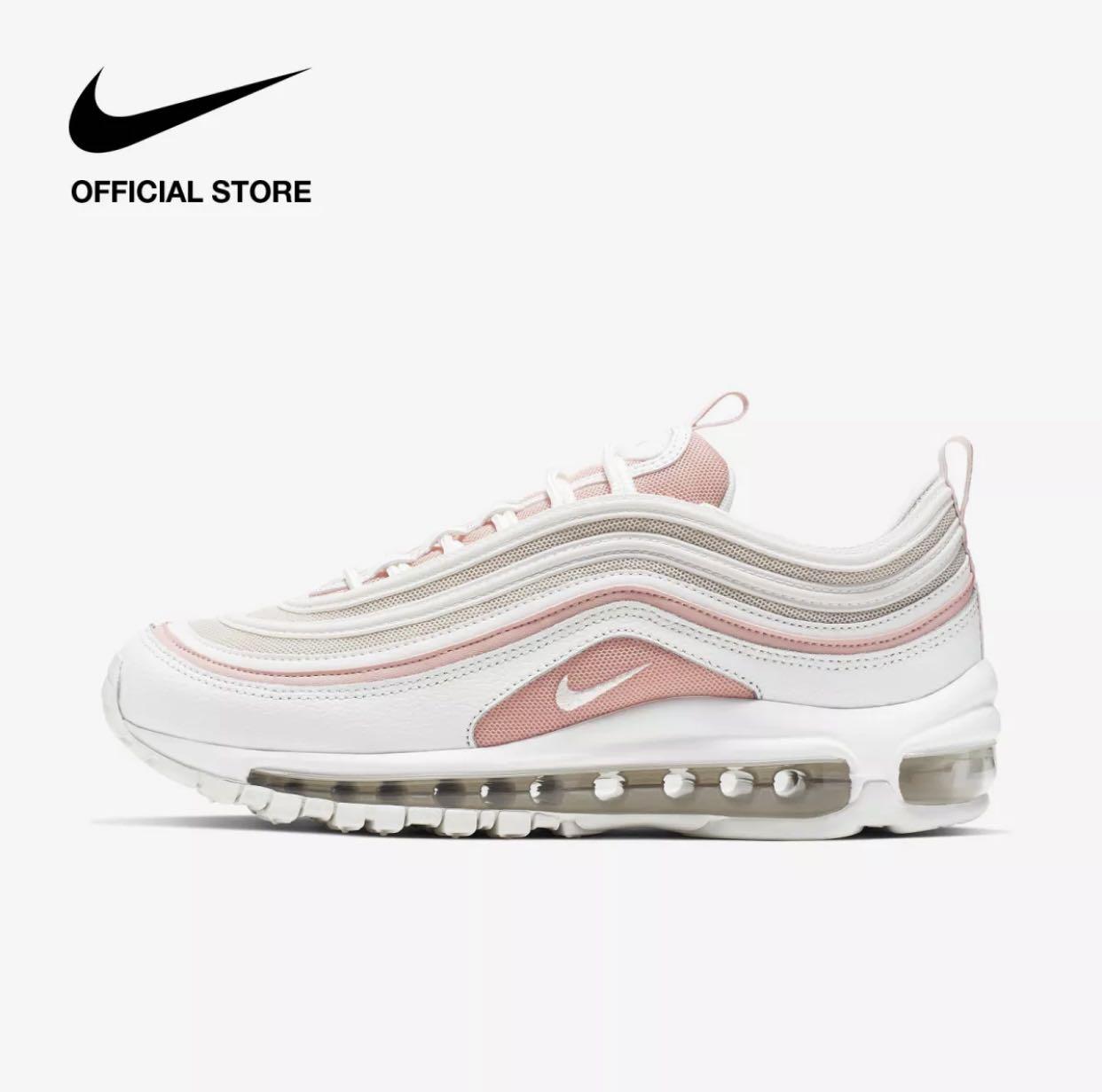 Nike air max 97 summit white bleached coral clearance