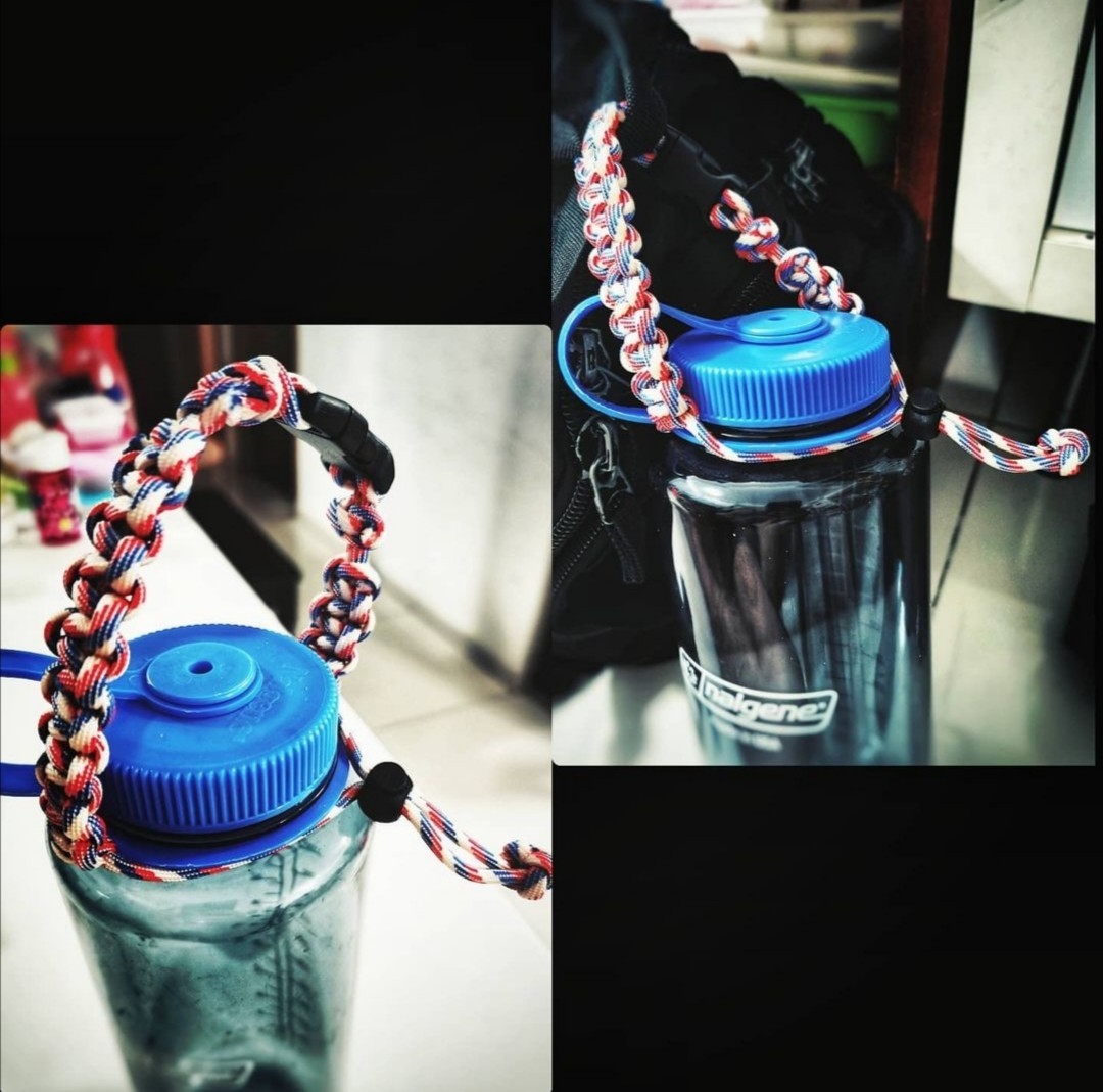 How To Make A Paracord Water Bottle Handle Best Pictures and
