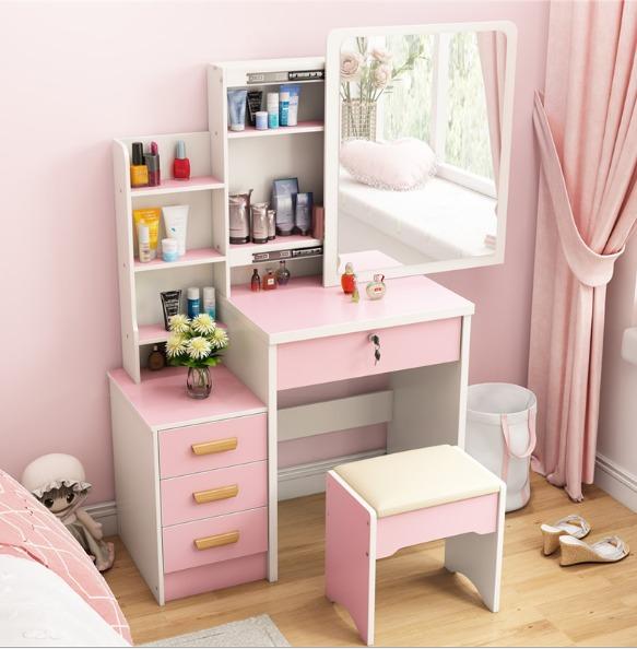 Pink dressing table deals ikea