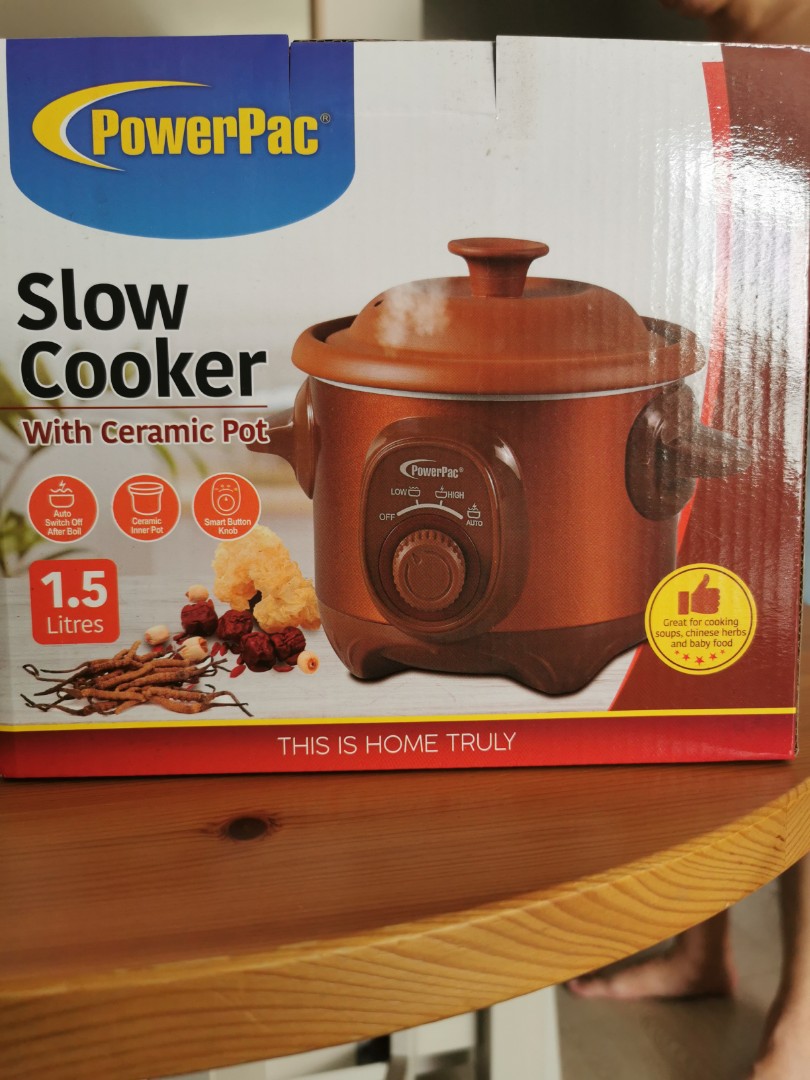 Powerpac slow cooker, TV & Home Appliances, Kitchen Appliances, Cookers