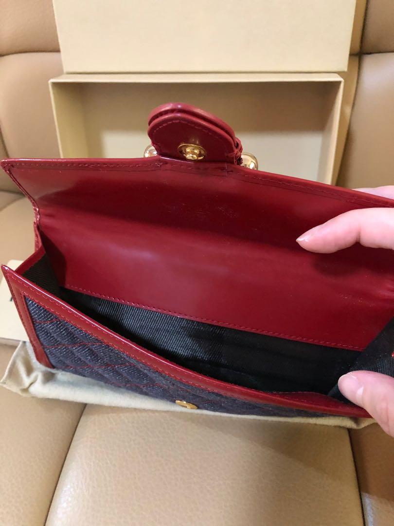 Preloved Burberry Denim wallet