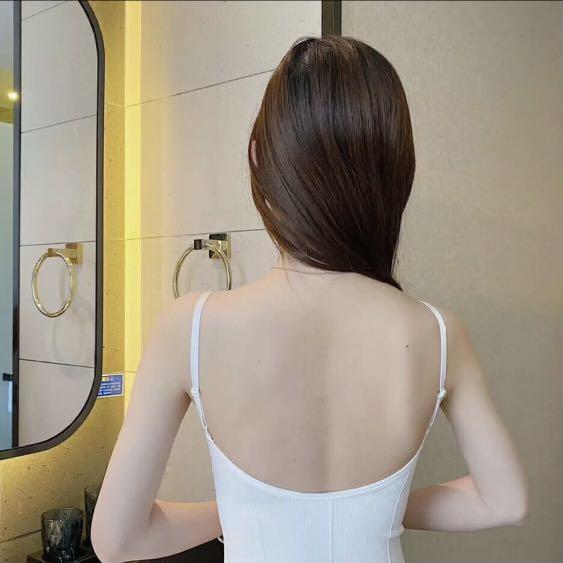 Preorder Korean Long Padded Bralette Crop Top (Category: Sleeveless) located in Cainta. Submitted by prelovedbybeaaa (Listing ID 1048821040, Image 2). Description: This item is available for preorders only. Preorder (Give us at least 1-2 weeks arrival) Available in Blue, Khaki, Light Green, Peachy Nude, White & Black Free size Removable pads RULES IN SHOPPING: ❌ Strictly no cancellation of orders. ‼️ Down payment is required to avoid joy reserver