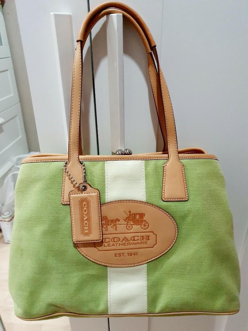 coach hamptons archive 10th anniversary bag