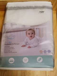 purflo breathable cot bumper