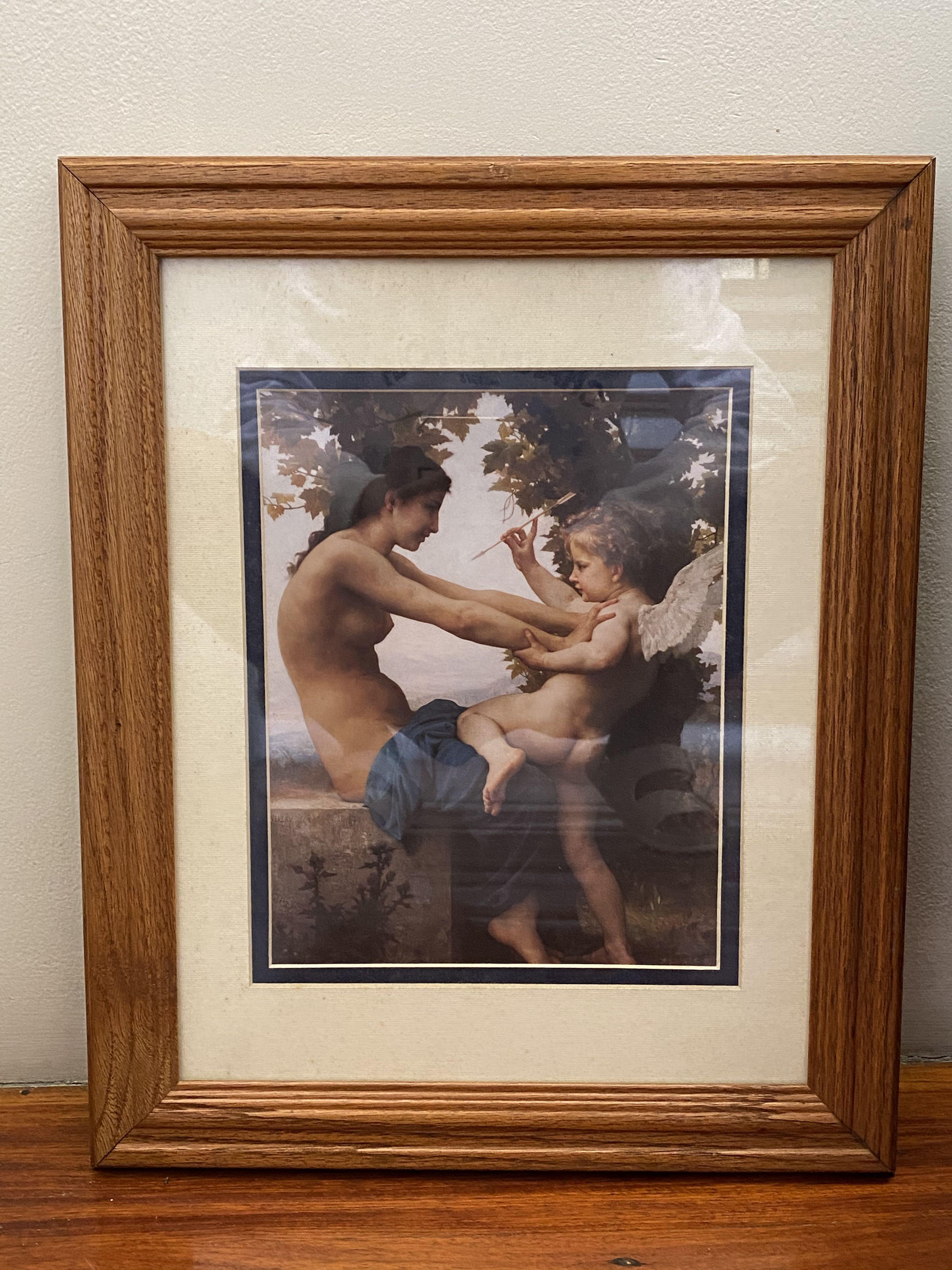Renoir Print (Category: Art & Prints) located in Makati City. Submitted by malmonds (Listing ID 1048700576, Image 1). Description: Print of a renoir painting bought in France with wooden frame RFS: moving houses and need to declutter.