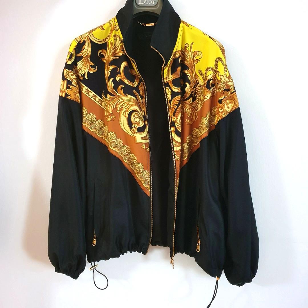 Versace silk jacket outlet
