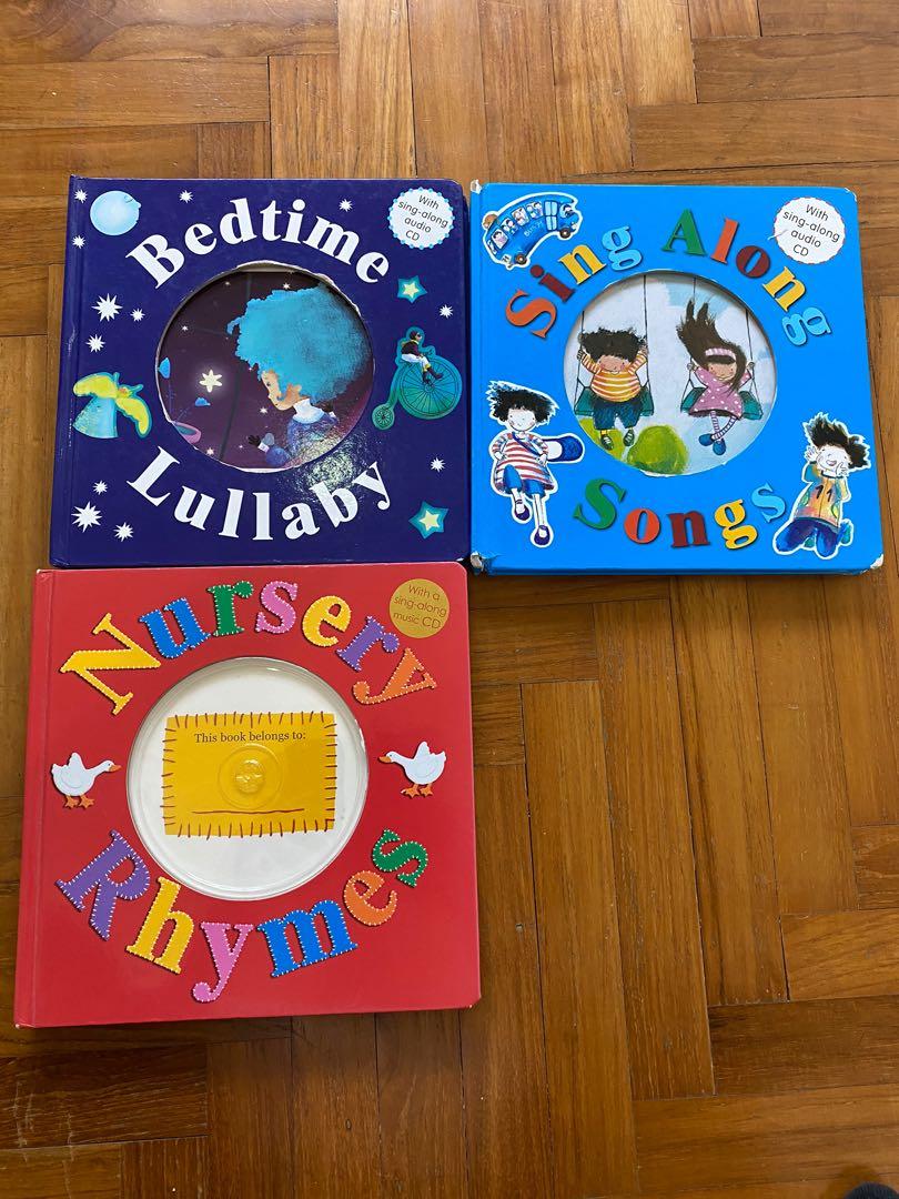 Set Of 3 Big Board Books Of Nursery Rhymes Hobbies Toys Books set-of-3-big-board-books-of-nursery-rhymes-hobbies-toys-books