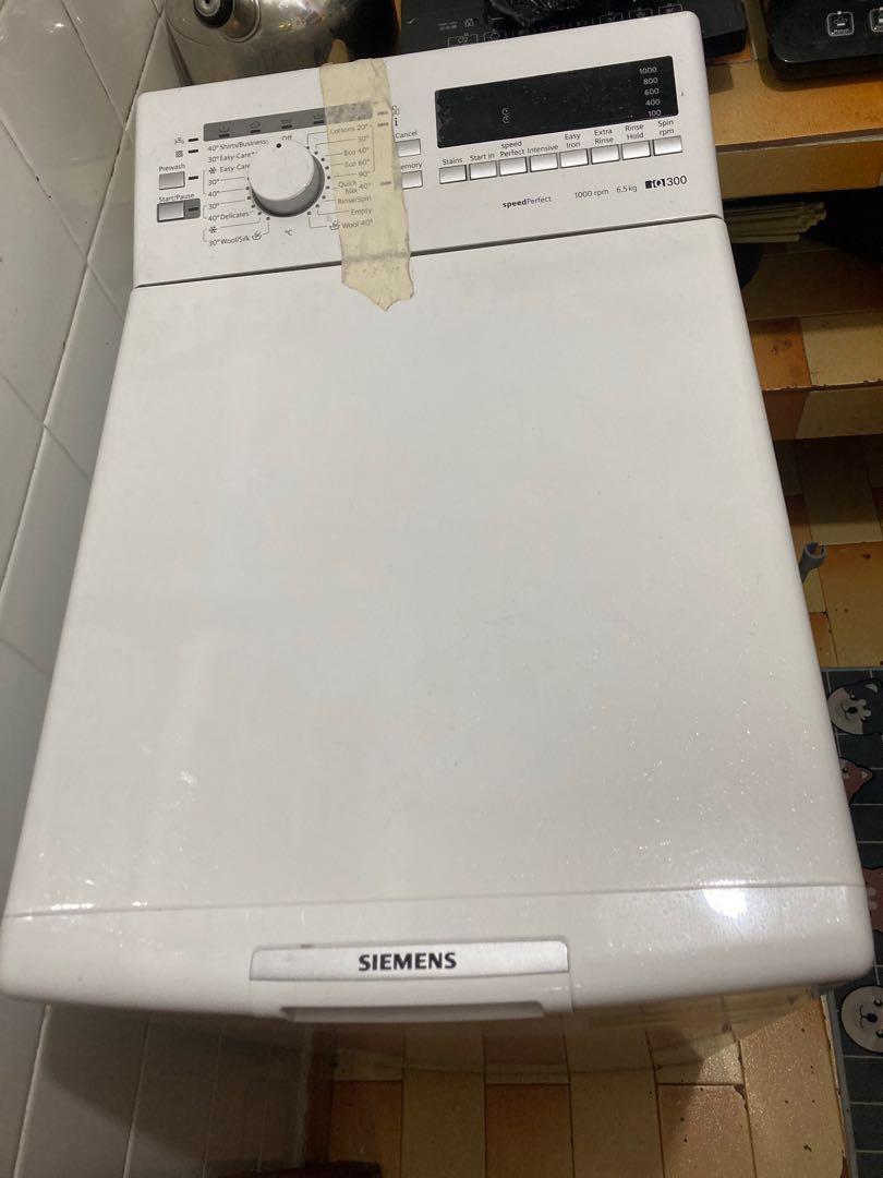 Siemens 西門子iq300 上置式洗衣機 6 5kg 1000轉 分鐘 電視及其他電器 洗衣機及乾衣機 Carousell Siemens 西門子iq300 上置式洗衣機 6 5kg 1000轉 分鐘 電視及其他電器 洗衣機及乾衣機 Carousell