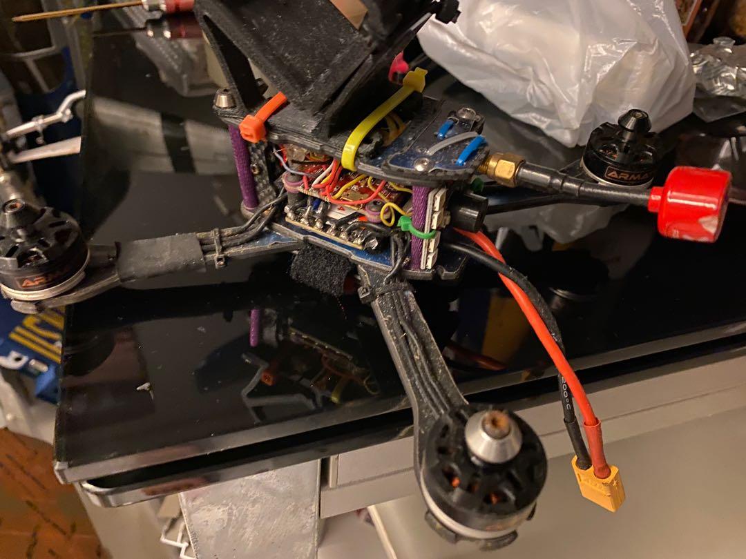 Skitzo Dark Matter Quad with F4 electronics Computers Tech