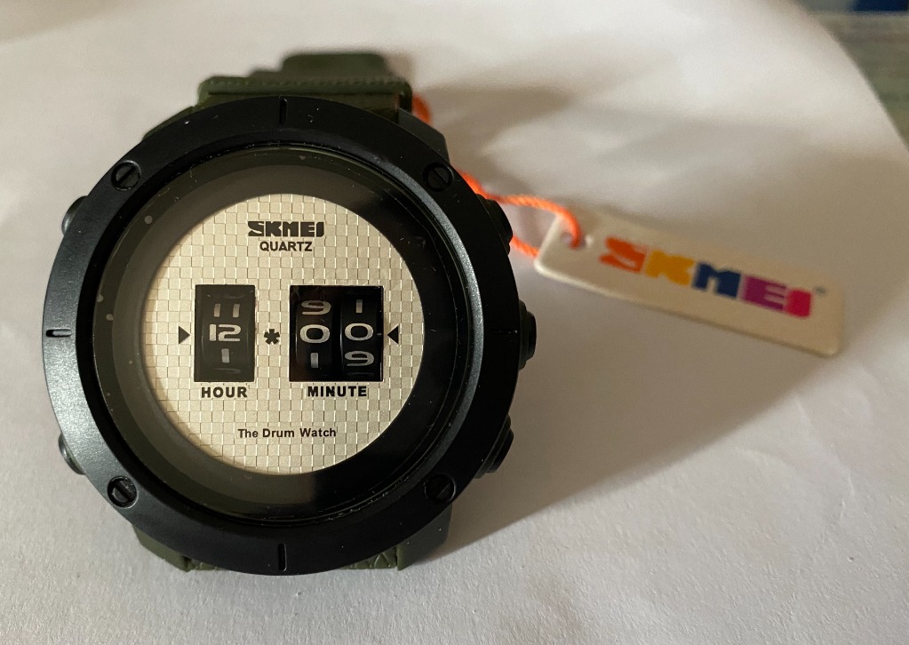 Skmei drum watch hot sale