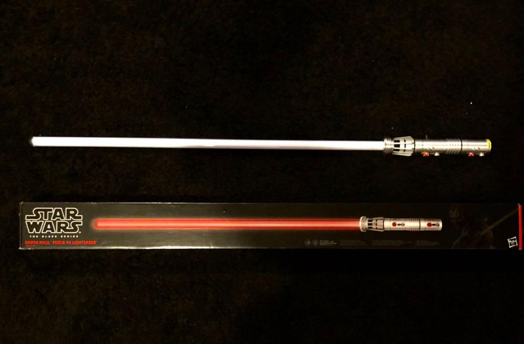 Star wars the black series darth maul ep1 force fx lightsaber deals