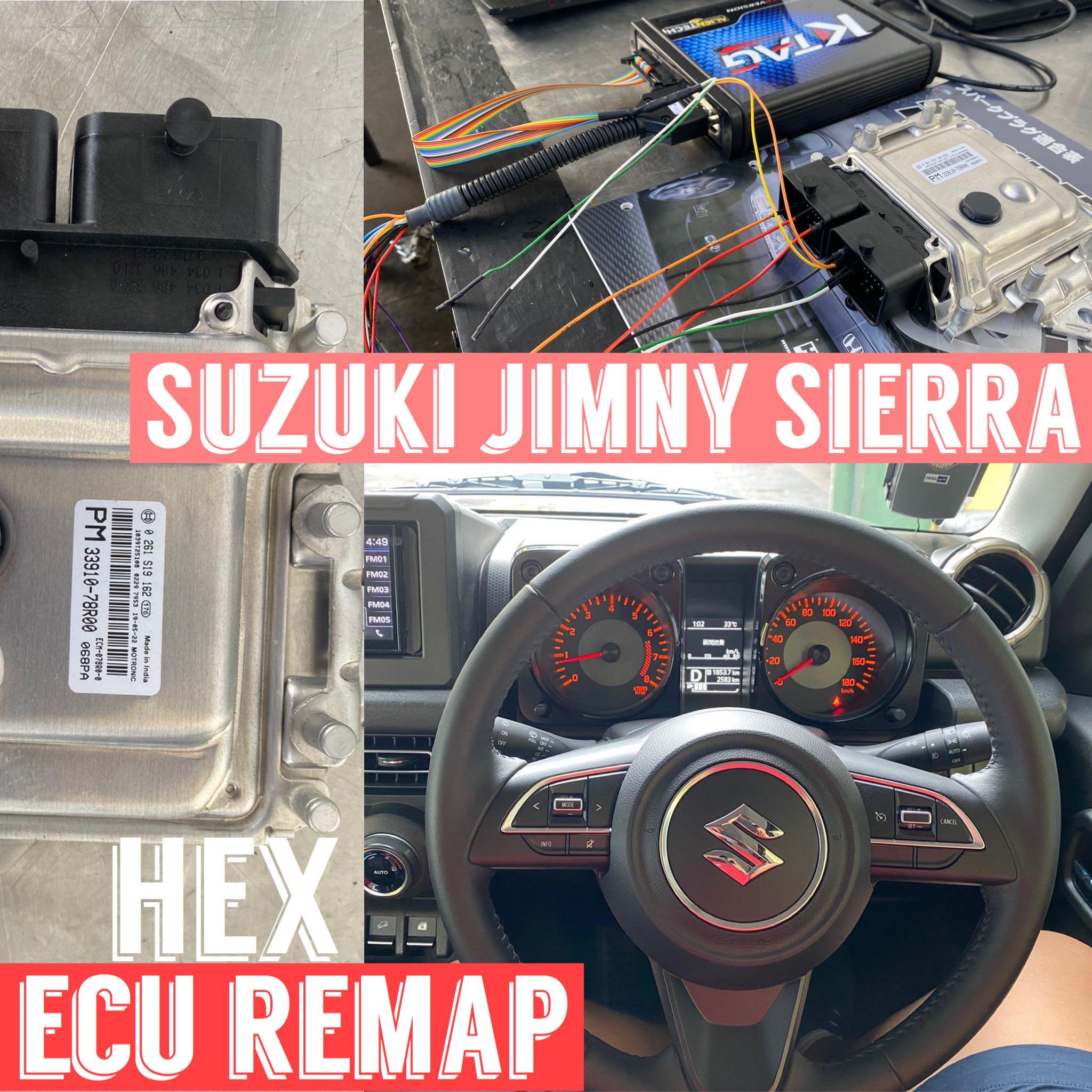 Suzuki Jimny Sierra JB64 JB74 ECU Reflash / Remap / Bench Tune, Car  Accessories, Car Workshops & Services on Carousell