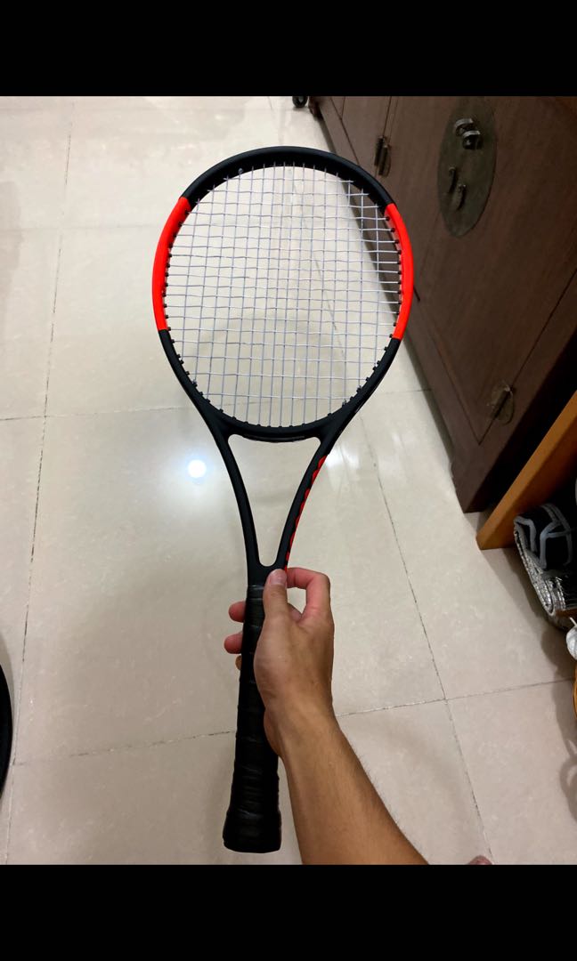 wilson pro staff 97 red and black