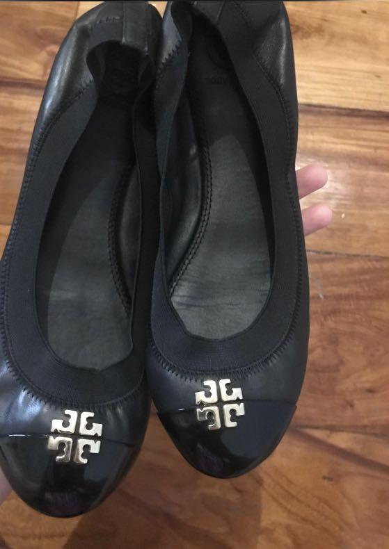 TORY BURCH Jolie Ballet Flats 37 - Original, Women's Fashion, Footwear,  Flats & Sandals on Carousell