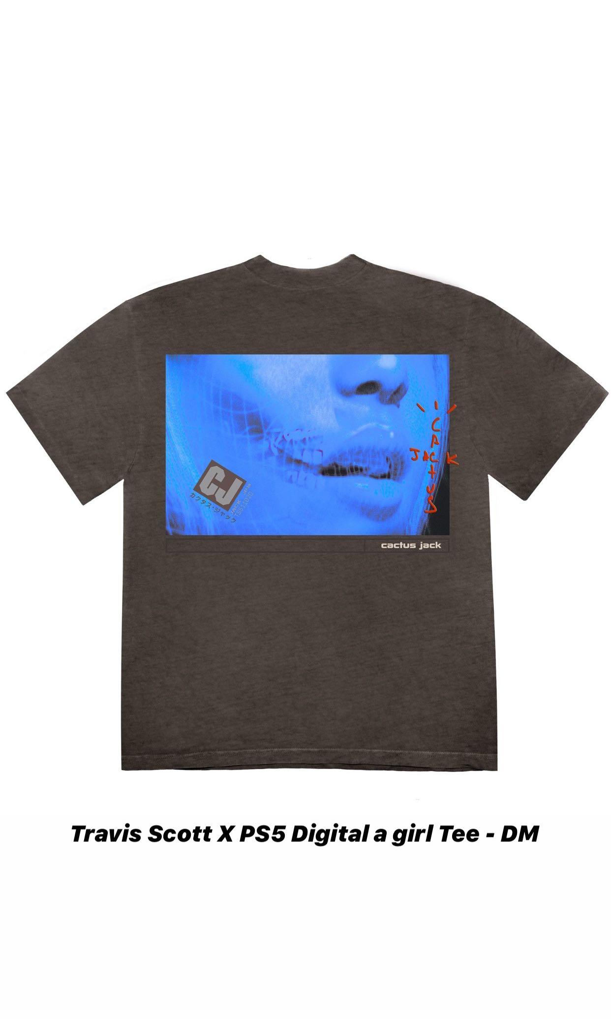 Travis Scott X PS5 CJ Digital Girl Tee, Men