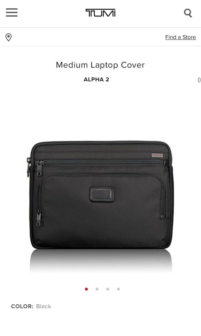 TUMI COVER LAPTOP ALPHA 2 Luxury Bags Wallets on Carousell