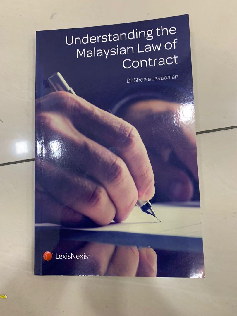 Understanding The Malaysia Law Of Contract Original Textbooks On Carousell