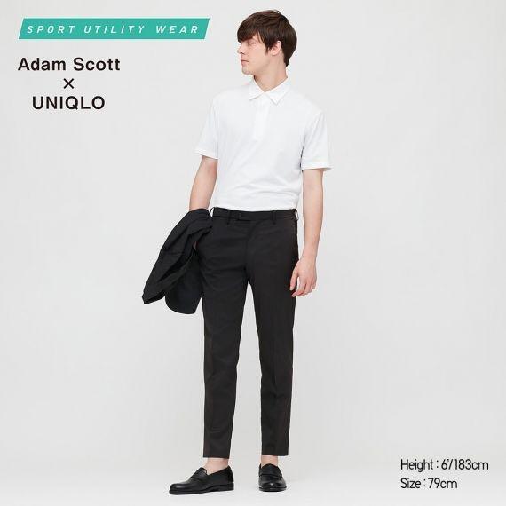 Uniqlo Men Kando Pants in Black (Ultra Light)