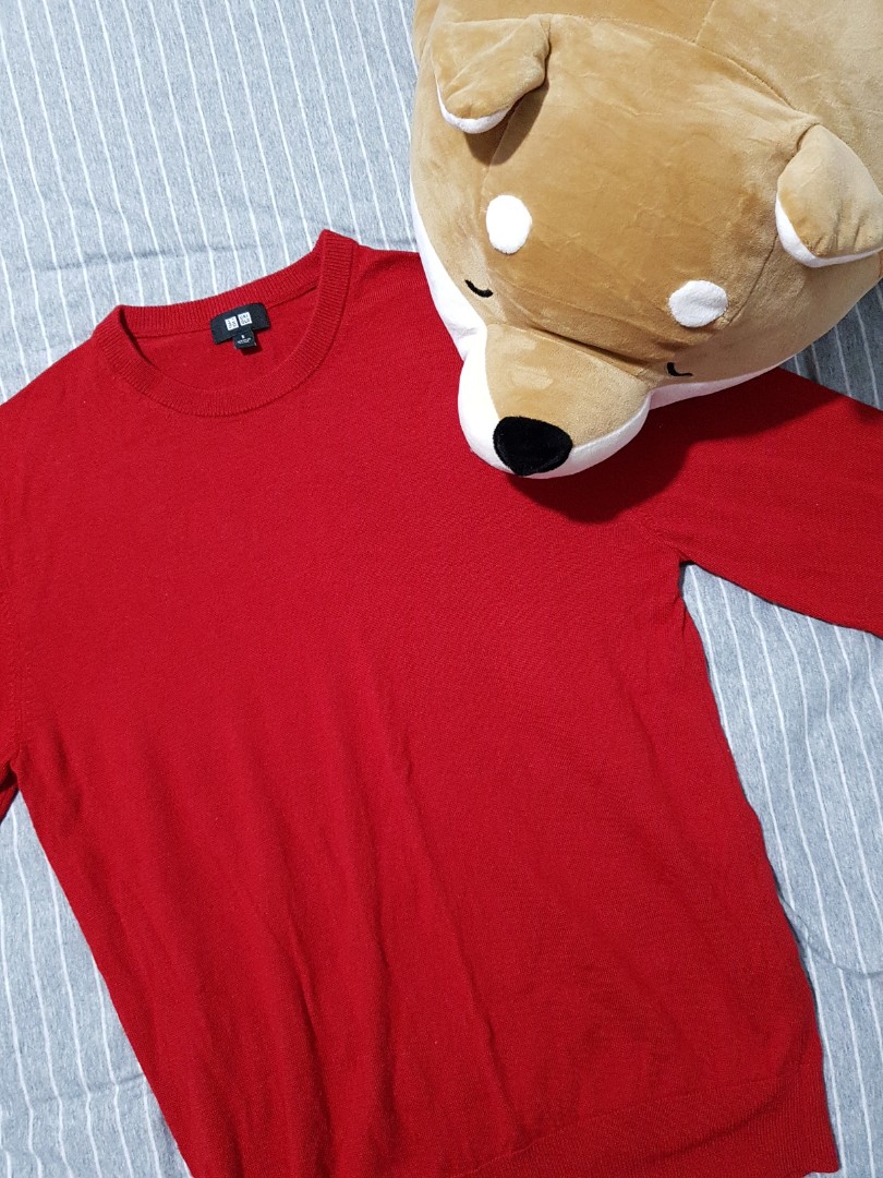 Uniqlo merino wool sweater, Men's 