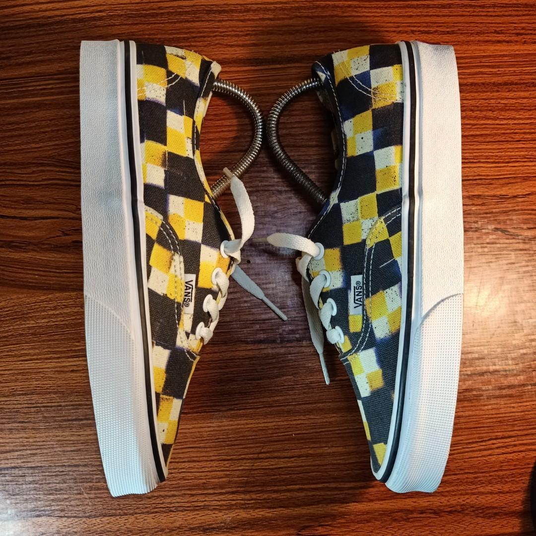 VANS AUTHENTIC DOUBLE CHECK Women s Fashion Footwear Sneakers