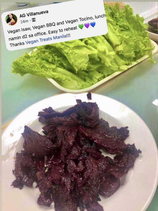 Vegan Plant Based Tocino Food Drinks Local Eats On Carousell Vegan tocino (sweet cured pork) with garlic fried rice and tofu scramble. vegan plant based tocino food