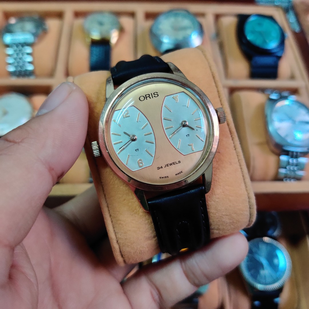 Oris dual time watch clearance