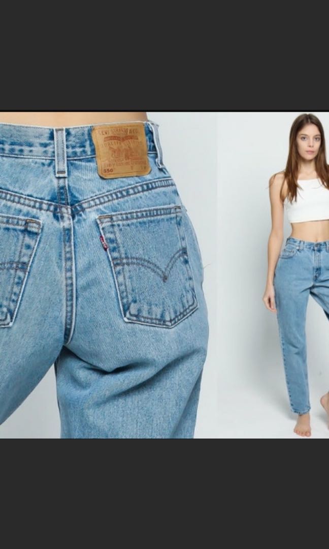 Levis 550 vintage womens clearance