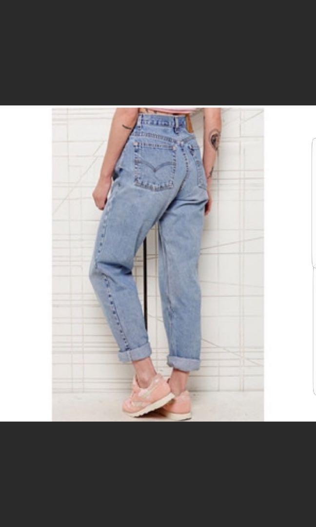 Vintage Levi s 550 jeans relaxed fit tapered leg Women s Fashion