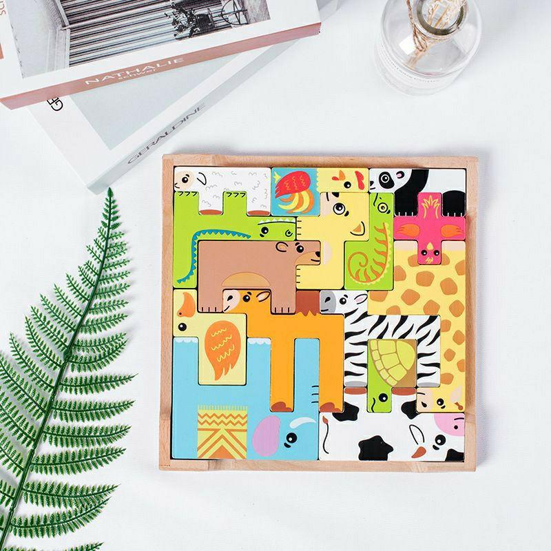 creative animal building blocks