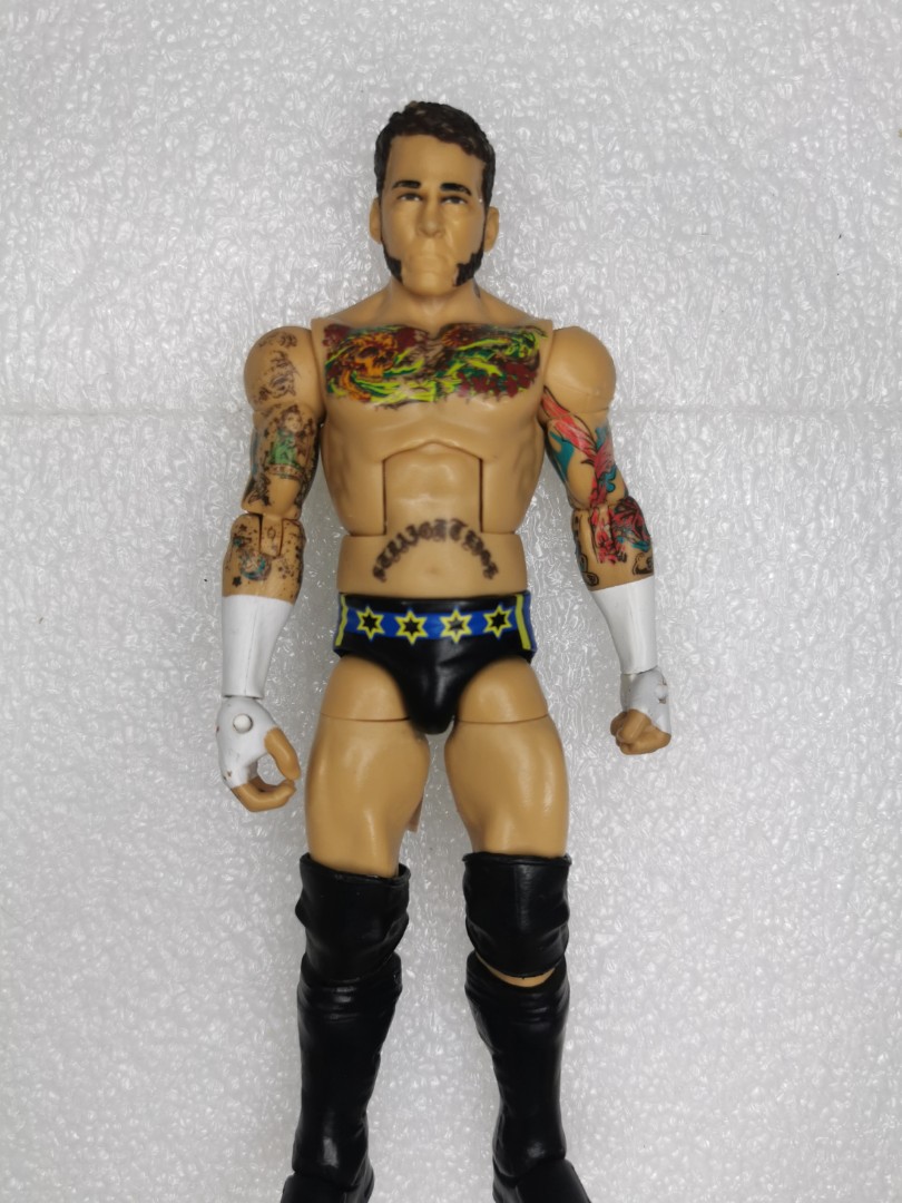 Wwe cm punk elite figure, Hobbies & Toys, Toys & Games on Carousell