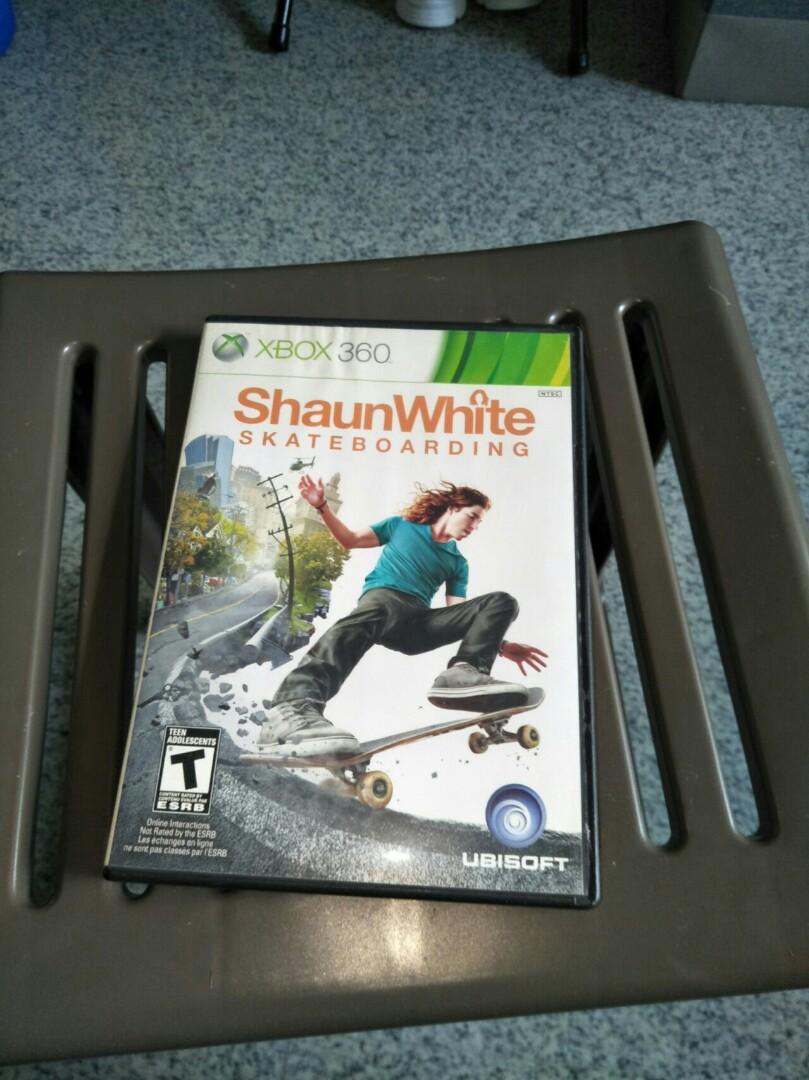 shaun white skateboarding xbox 360