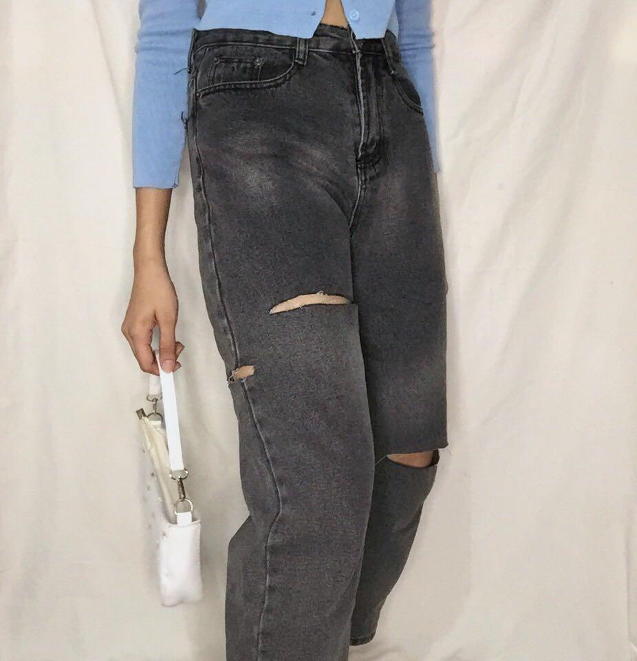 Y2k Baggy Vintage Black Ripped Mom Jeans Women S Fashion Clothes Pants Jeans Shorts On Carousell Whatever you're shopping for, we've got it. carousell