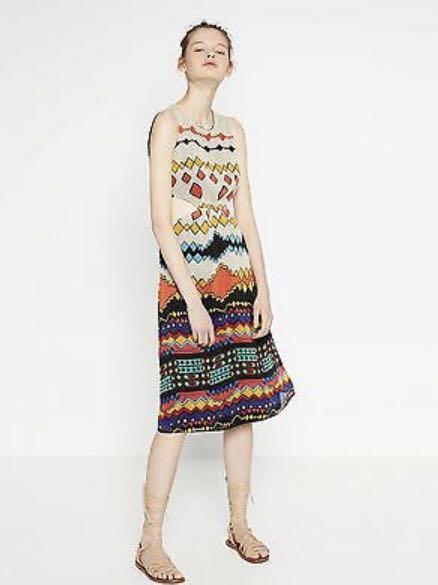 Zara shop tribal dress