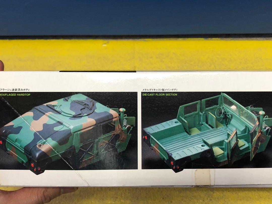 タミヤ 1/20 M1025ハマー（ダイキャスト・塗装済み・半完成キット） 未