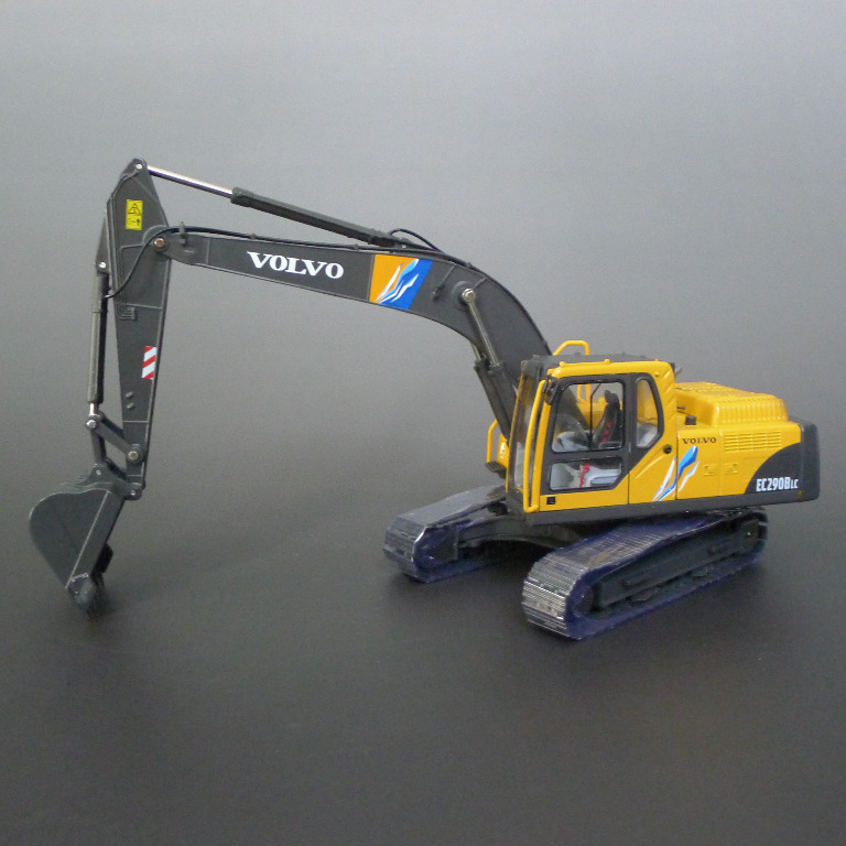 1:35 Big Scale Volvo EC290 Shovel Excavator Construction Diecast