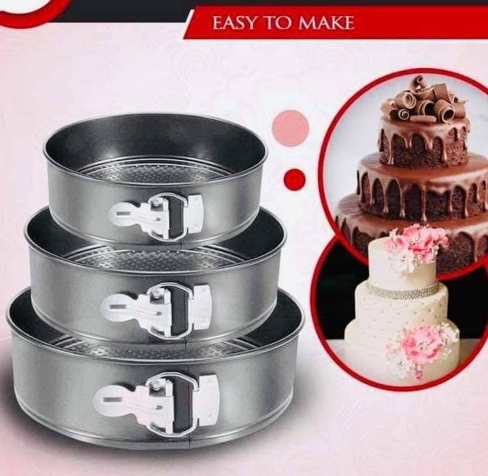 3in1 Round Cake Molder (Category: Bakeware) located in Taguig. Submitted by i_am_blessygrei (Listing ID 1048858223, Image 1). Description: 🔸️ 3in1 Round Cake Molder for pickup only.