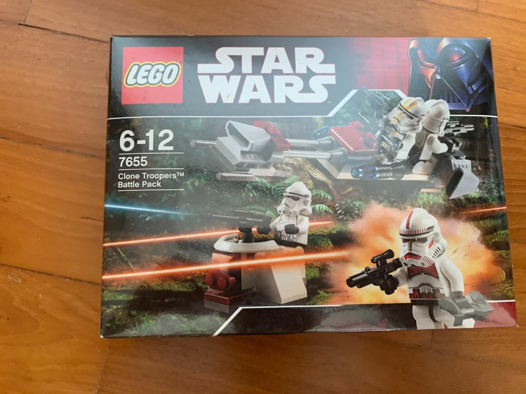 7655 LEGO Star Wars Clone Trooper Battle Pack Instruction Manual Only 