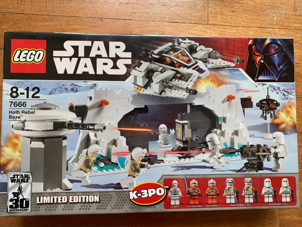 7666 LEGO Star Wars Hoth Rebel Base Hobbies Toys Toys Games