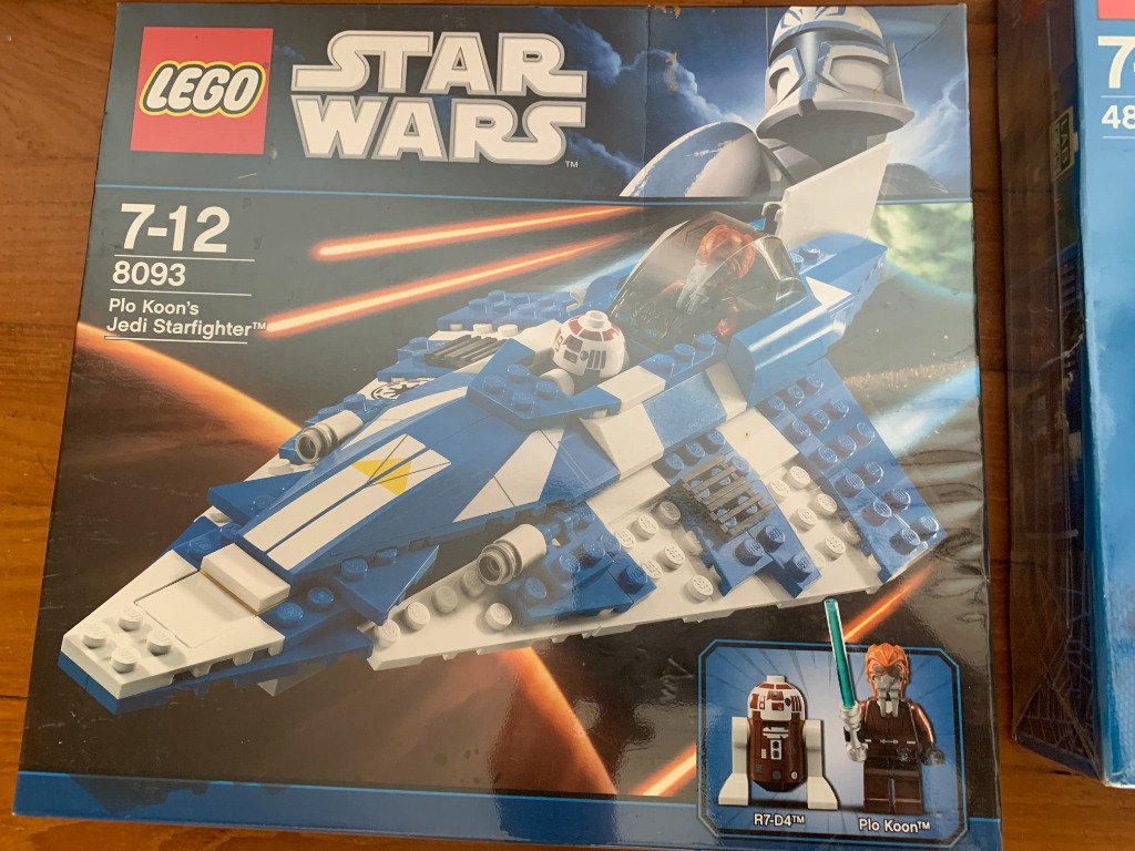 Lego 8093 star wars plo shop koon's jedi starfighter
