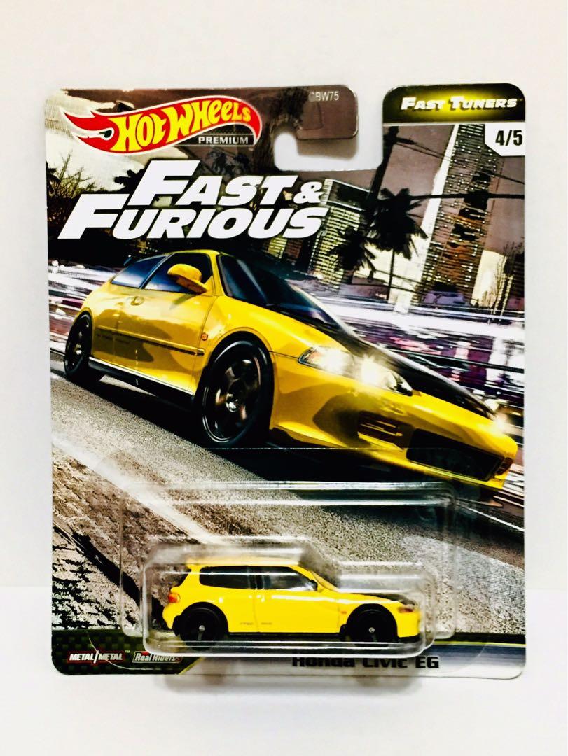 全新未開封風火輪hotwheels Premium Fast Furious 狂野時速本田honda Civic Eg6 黃色 玩具 遊戲類 玩具 Carousell 全新未開封風火輪hotwheels Premium Fast Furious 狂野時速本田honda Civic Eg6 黃色 玩具 遊戲類 玩具 Carousell