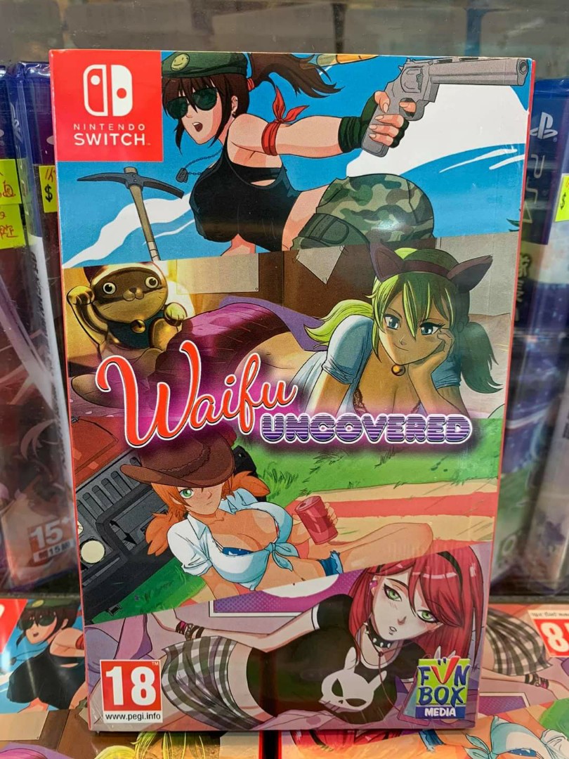 Waifu Uncovered【新品未開封・限定版・NS欧州版】 Waifu Uncovered【新品未開封・限定版・NS欧州版】