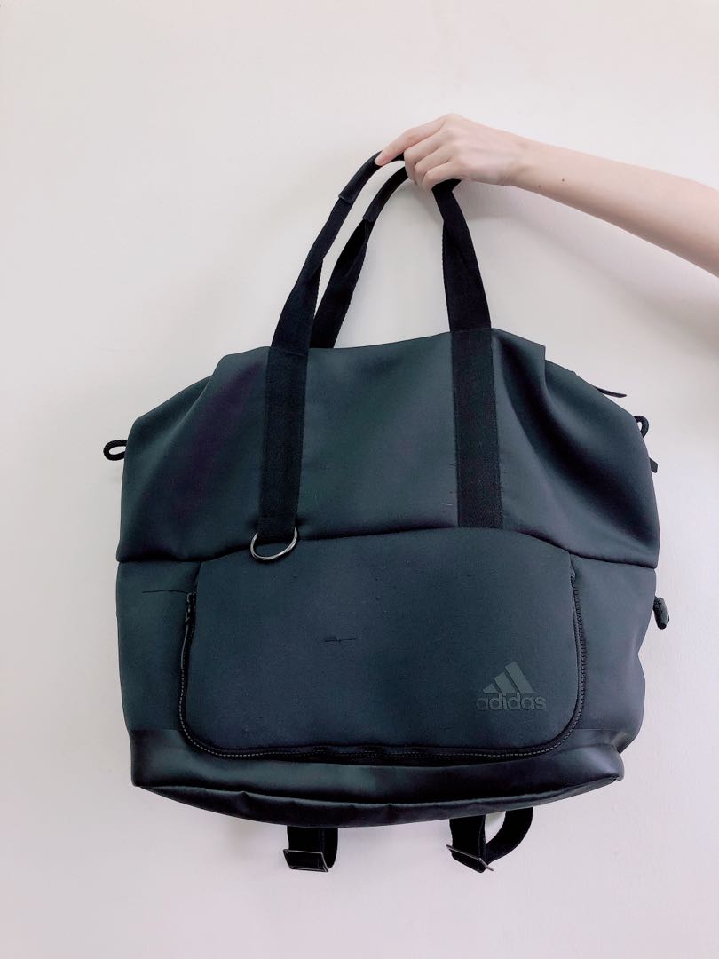 Adidas duffle bag, gym bag with shoes compartment, Men's Fashion, Bags