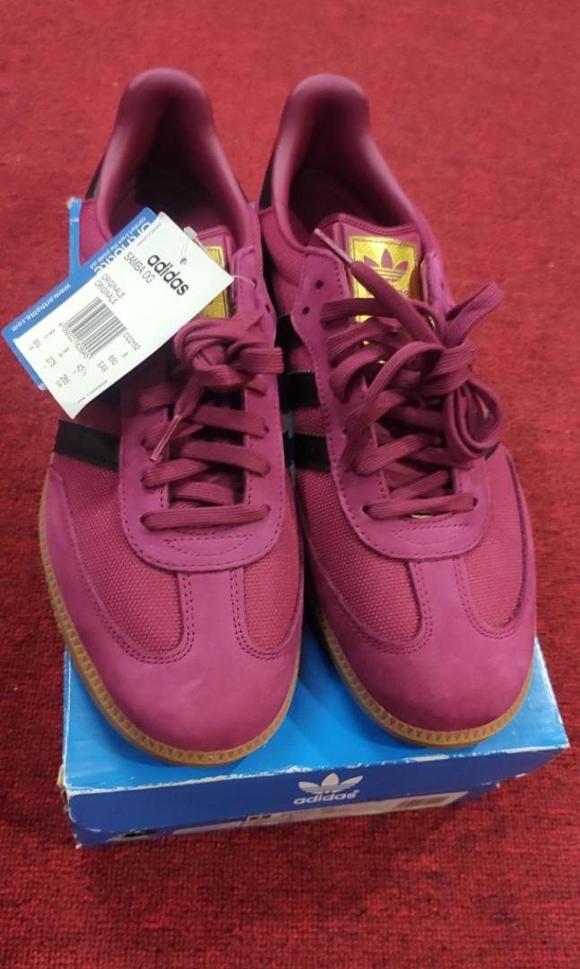 Adidas OG Mystery Ruby / Core Black, Men's Fashion, Footwear, Sneakers on Carousell