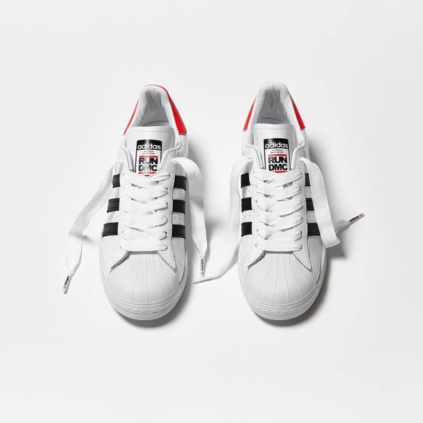 running in adidas superstars