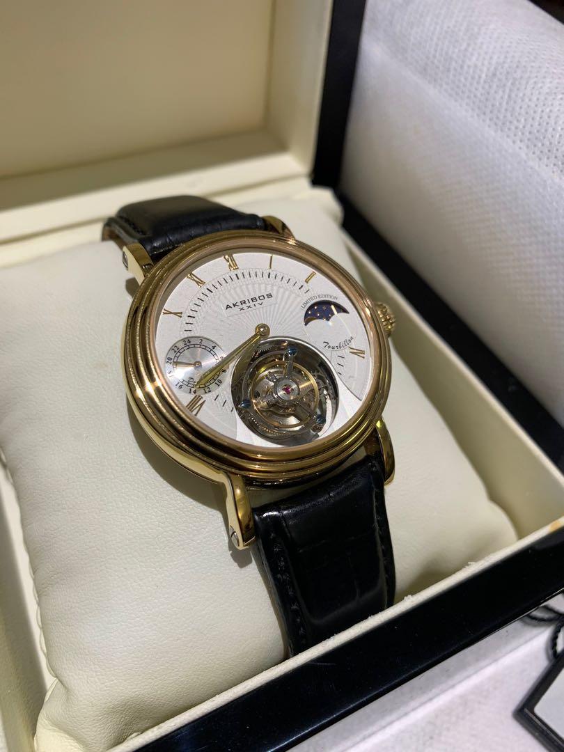 Akribos tourbillon on sale