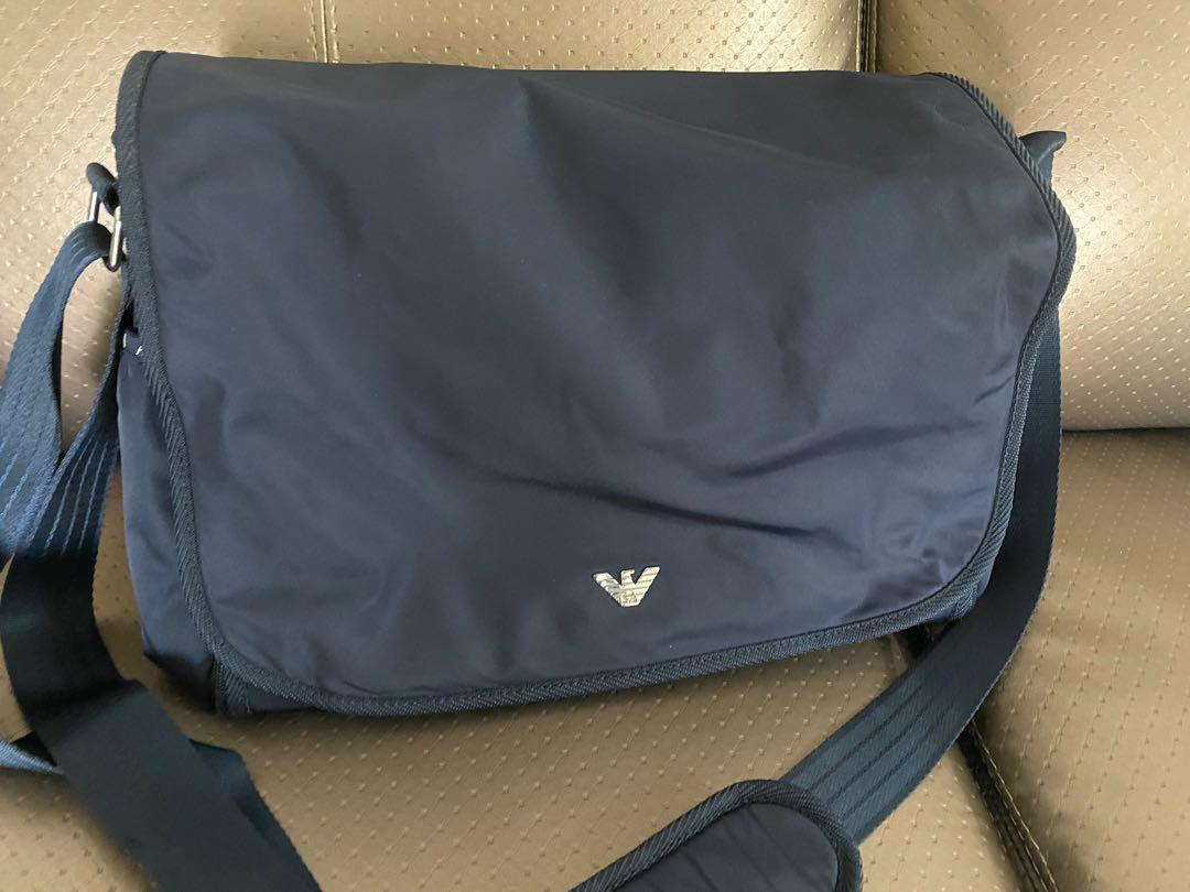 armani nappy bag