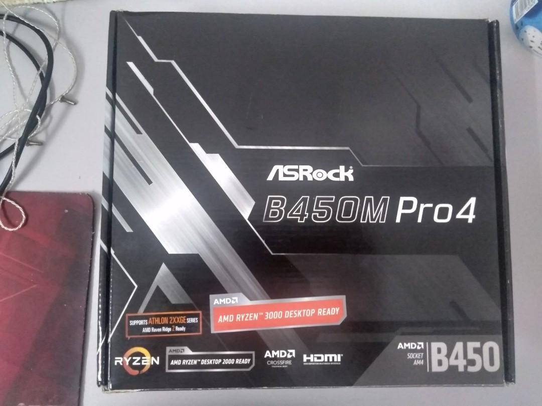 Asrock b450m hotsell pro4 ryzen 3000