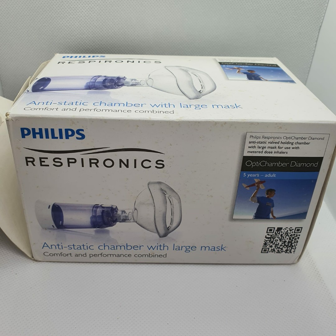 Asthma spacer mask, Health & Nutrition, Face Masks & Face Shields on