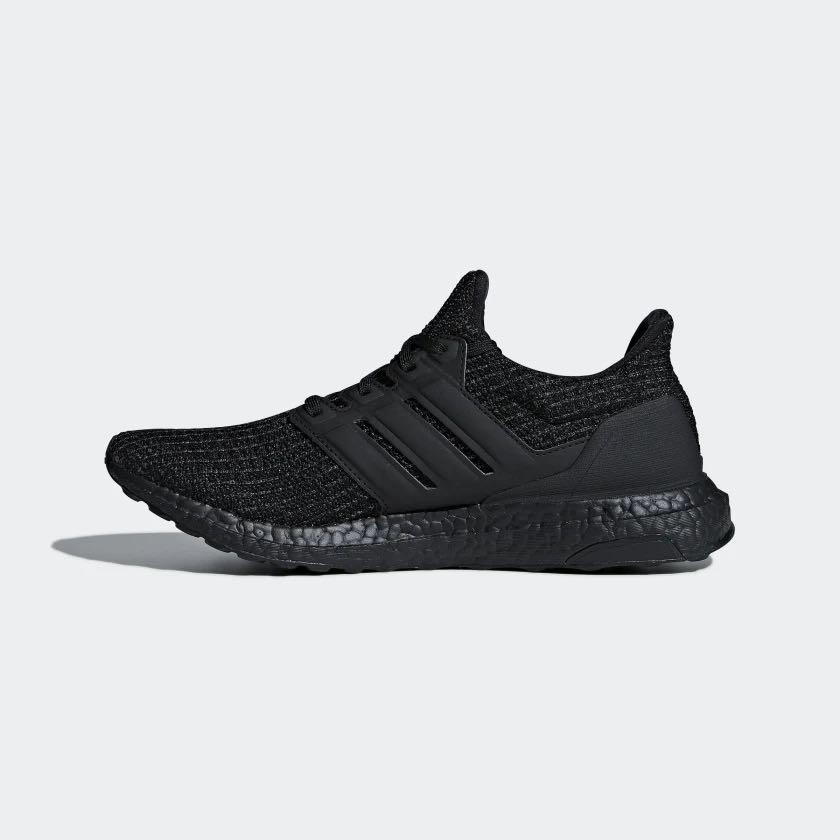 adidas ultra boost black black active red